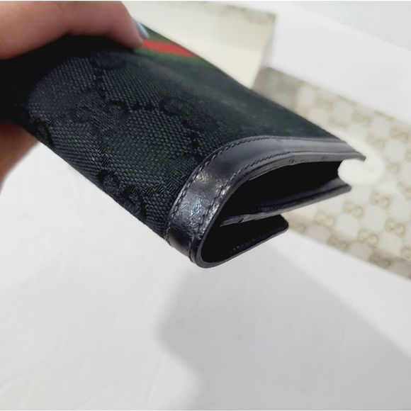 Gucci collectors Piece 80s authentic Vintage ophidia web black clutch - Picture 9 of 16